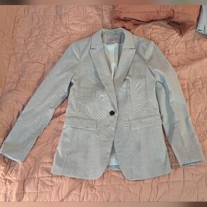 Gray Check Blazer
